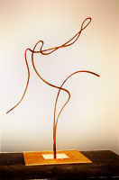 Dancer balancing